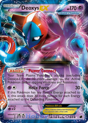0053 Deoxys EX Ultra Rare Plasma Freeze