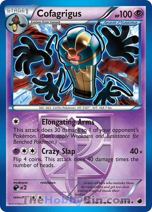0057 Cofagrigus Rare Plasma Freeze