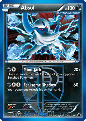 0067 Absol Holo Rare Plasma Freeze