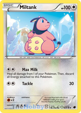 Miltank #93/116 Uncommon - Plasma Freeze Pokemon card