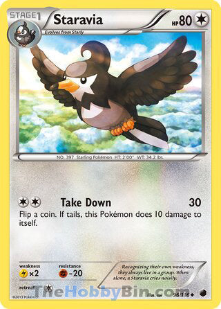 Staravia Plasma Freeze Uncommon #96/116