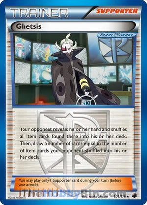 0101 Ghetsis Holo Rare Plasma Freeze
