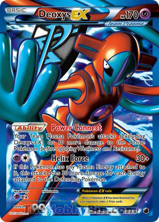 Deoxys EX Plasma Freeze Ultra Rare #111/116