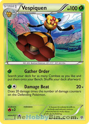 0005 Vespiquen Rare Plasma Storm