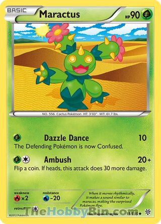 Maractus Plasma Storm Uncommon #11/135