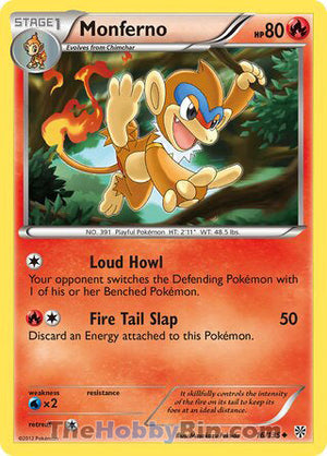 0016 Monferno Uncommon Plasma Storm