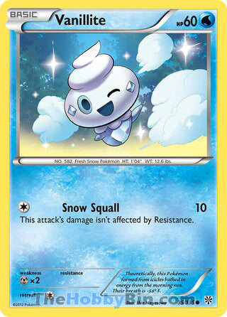 Vanillite Plasma Storm Common #35/135