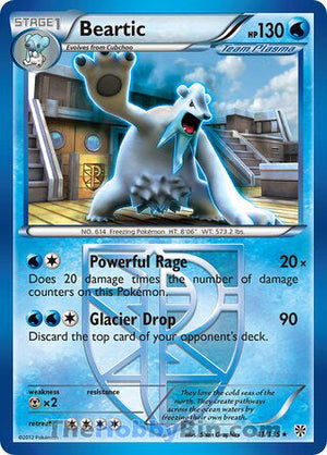 0041 Beartic Rare Plasma Storm