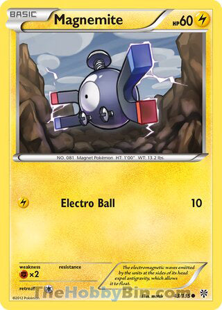 Magnemite Plasma Storm Common #43/135