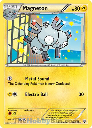 Magneton Plasma Storm Uncommon #44/135