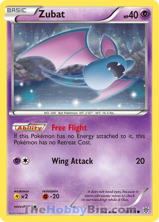 Zubat Plasma Storm Common #53/135