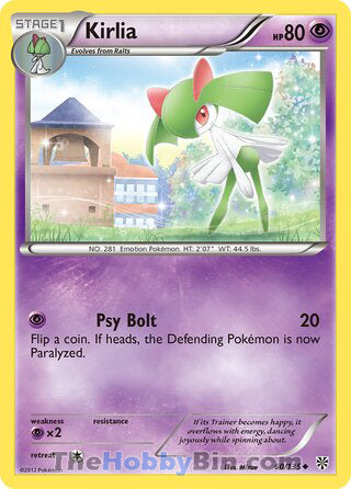 0060 Kirlia Uncommon Plasma Storm