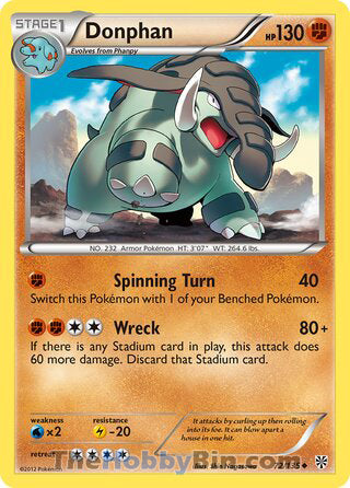 0072 Donphan Uncommon Plasma Storm