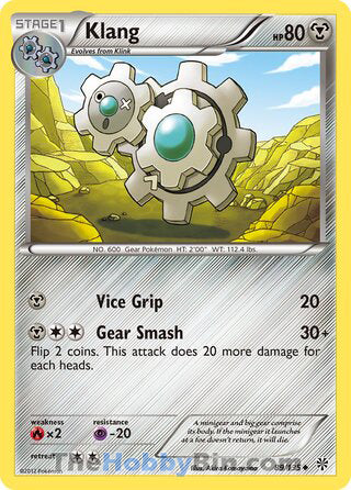Klang #89/135 Uncommon - Plasma Storm Pokemon card