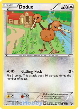 Doduo Plasma Storm Common #99/135