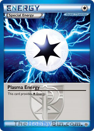 Plasma Energy #127/135 Uncommon - Plasma Storm Pokemon card