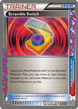 0129 Scramble Switch Rare Ace Plasma Storm