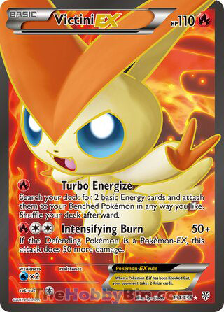 Victini EX Plasma Storm Ultra Rare #131/135