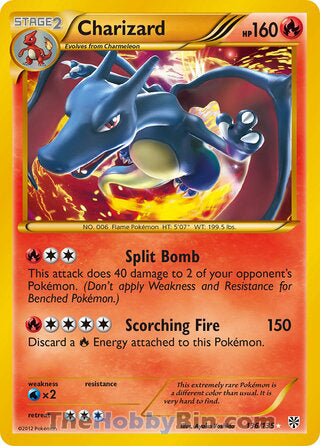 Charizard Plasma Storm Secret Rare #136/135