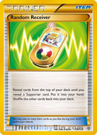 0138 Random Receiver Ultra Rare Plasma Storm