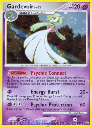 Gardevoir Platinum Holo Rare #8/127