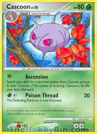 0044 Cascoon Uncommon Platinum