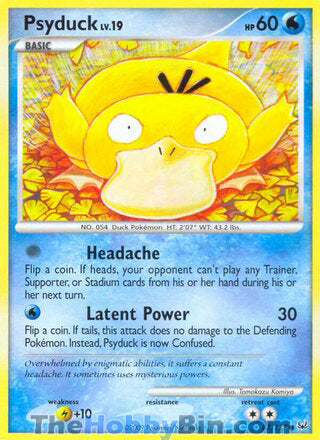 Psyduck Platinum Common #87/127