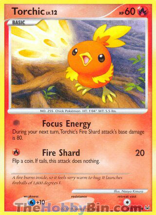Torchic #99/127 Common - Platinum Pokemon card