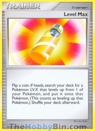 Level Max #107/127 Uncommon - Platinum Pokemon card