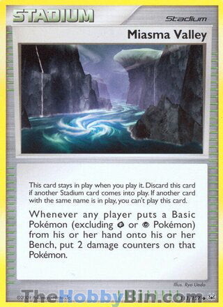 Miasma Valley #111/127 Uncommon - Platinum Pokemon card
