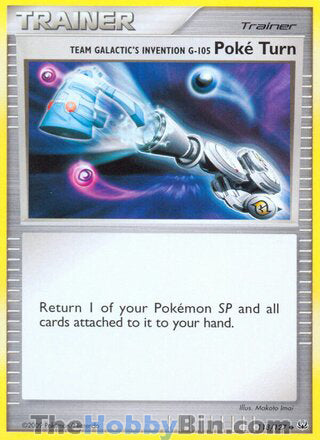 Team Galactic's Invention G-105 Poke Turn Platinum Uncommon #118/127