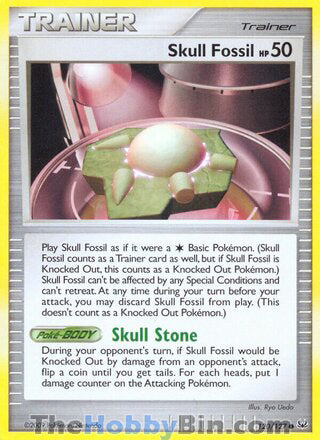 Skull Fossil #120/127 Common - Platinum Pokemon card