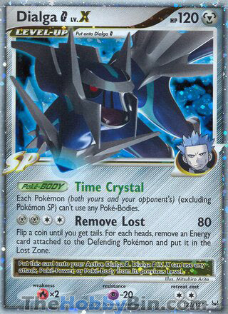 0122 Dialga G LV.X Ultra Rare Platinum