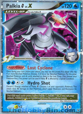 Palkia G Lv.X #125/127 Ultra Rare - Platinum Pokemon card