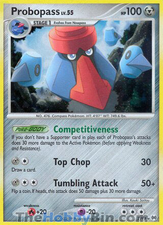 Probopass #7/99 Holo Rare - Platinum Arceus Pokemon card