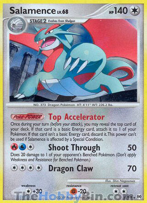 0008 Salamence Holo Rare Arceus