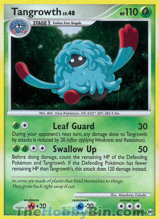 0010 Tangrowth Holo Rare Arceus