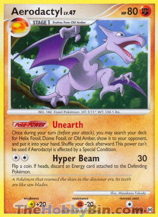 Aerodactyl Platinum Arceus Rare #13/99