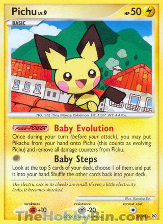 Pichu Platinum Arceus Rare #25/99