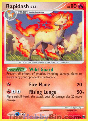 0028 Rapidash Rare Arceus