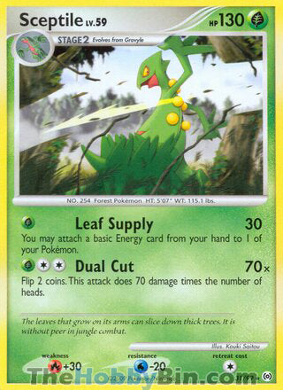 Sceptile Platinum Arceus Rare #31/99