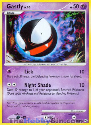 0036 Gastly Uncommon Arceus