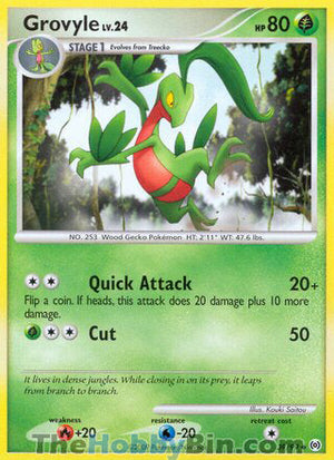 0039 Grovyle Uncommon Arceus