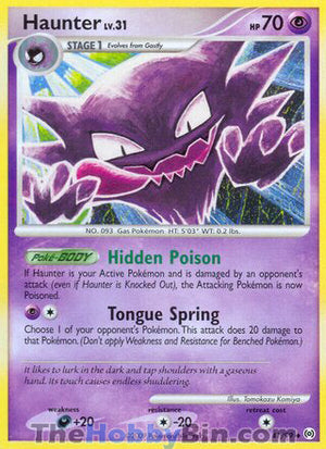 0041 Haunter Uncommon Arceus