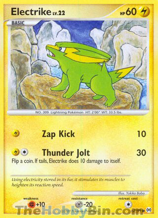 0062 Electrike Common Arceus