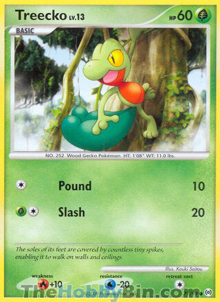 0079 Treecko Common Arceus