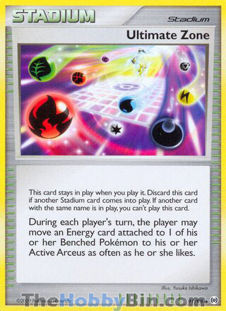 Ultimate Zone Platinum Arceus Uncommon #91/99