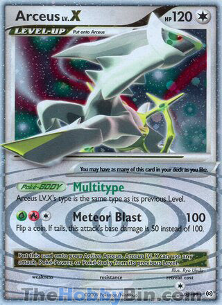 Arceus Lv.X Platinum Arceus Ultra Rare #95/99