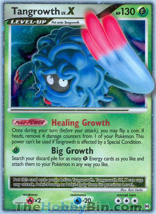 Tangrowth Lv.X Platinum Arceus Ultra Rare #99/99