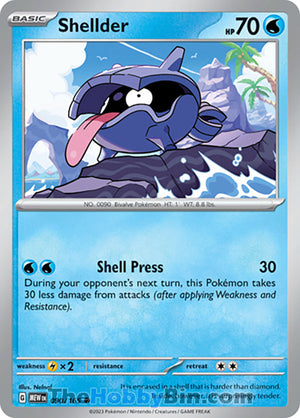 0090 Shellder Common Pokemon 151